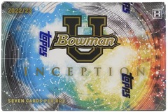 2022-23 Bowman University Inception Basketball Hobby Box